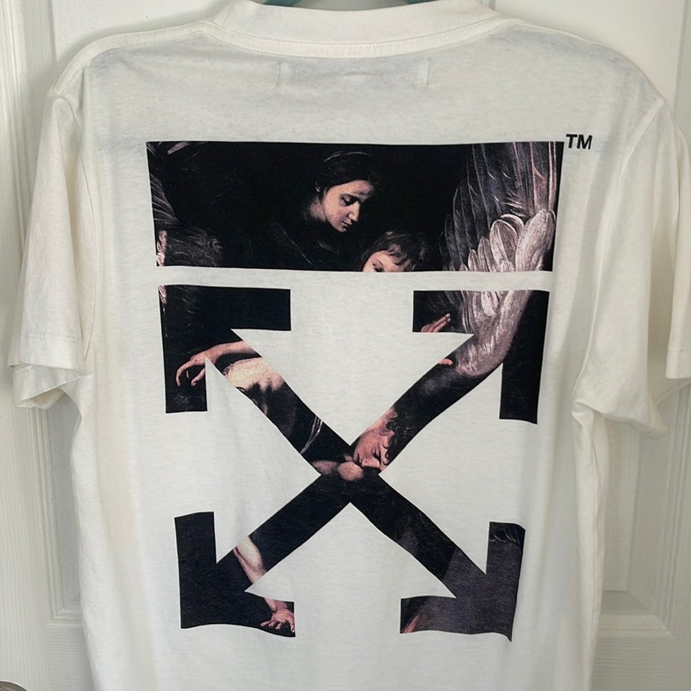 Off White Caravaggio Men’s T Shirt Excellent Condition Size S!